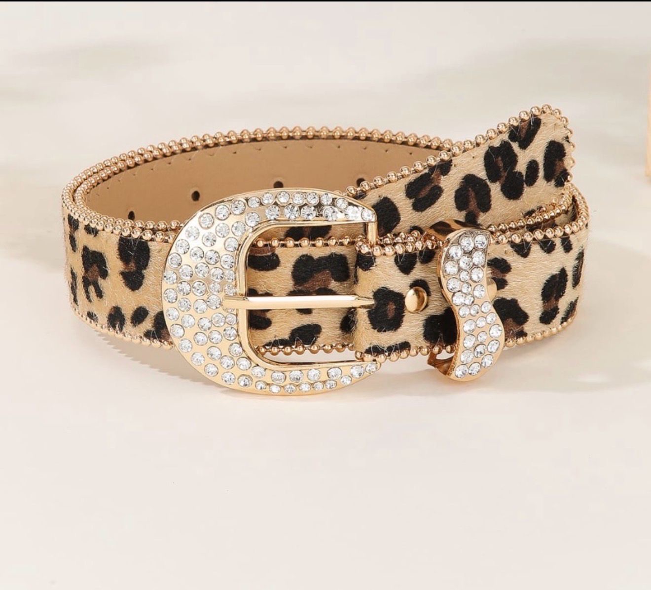 Cinto animal print