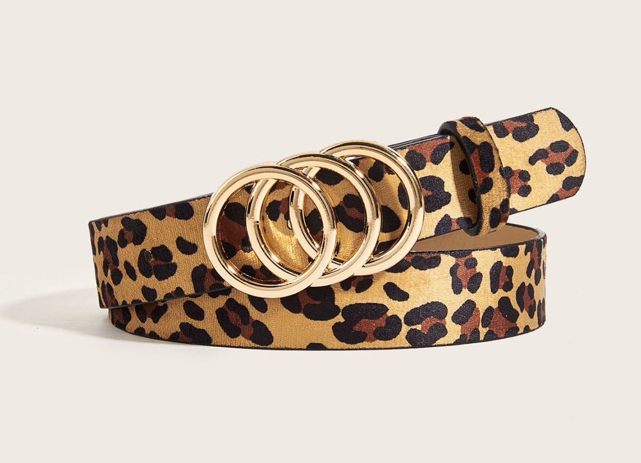 Cinto animal print